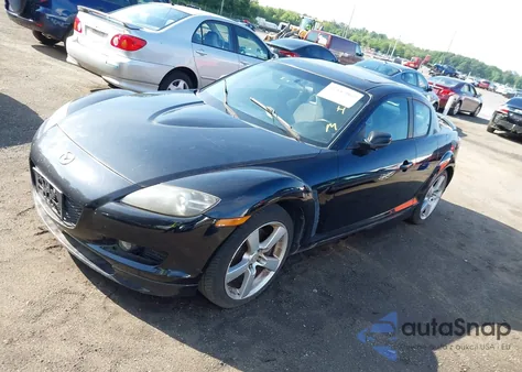 2004 Mazda Rx-8 Sport Automatic из США, поврежденный, VIN JM1FE17N340114146